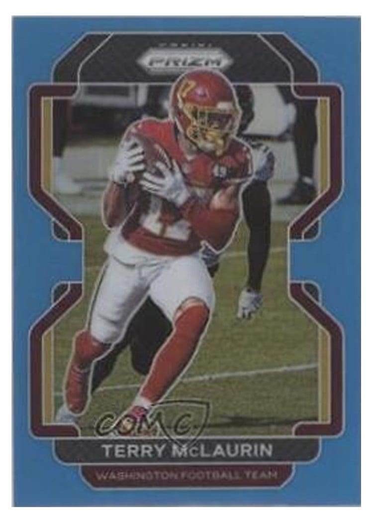 2021 Panini Prizm Base Set Terry McLaurin #208 card