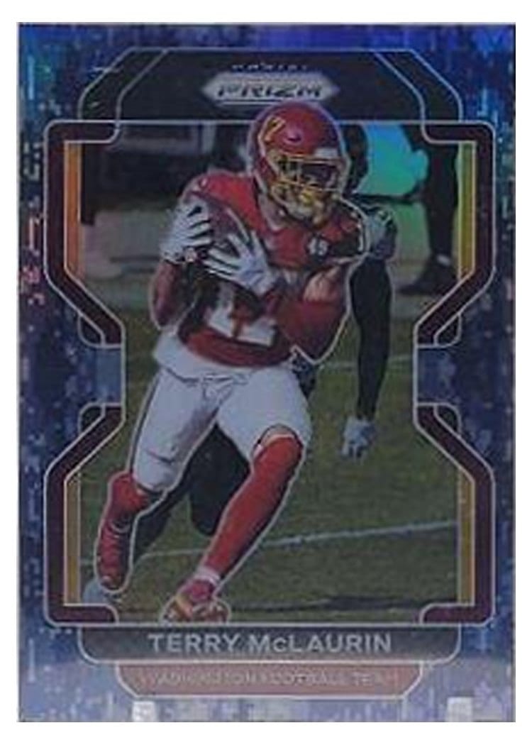 2021 Panini Prizm Base Set Terry McLaurin #208 card