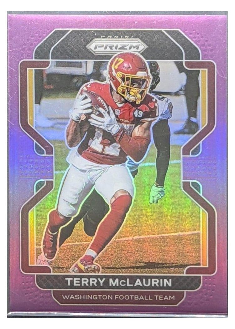 2021 Panini Prizm Base Set Terry McLaurin #208 card