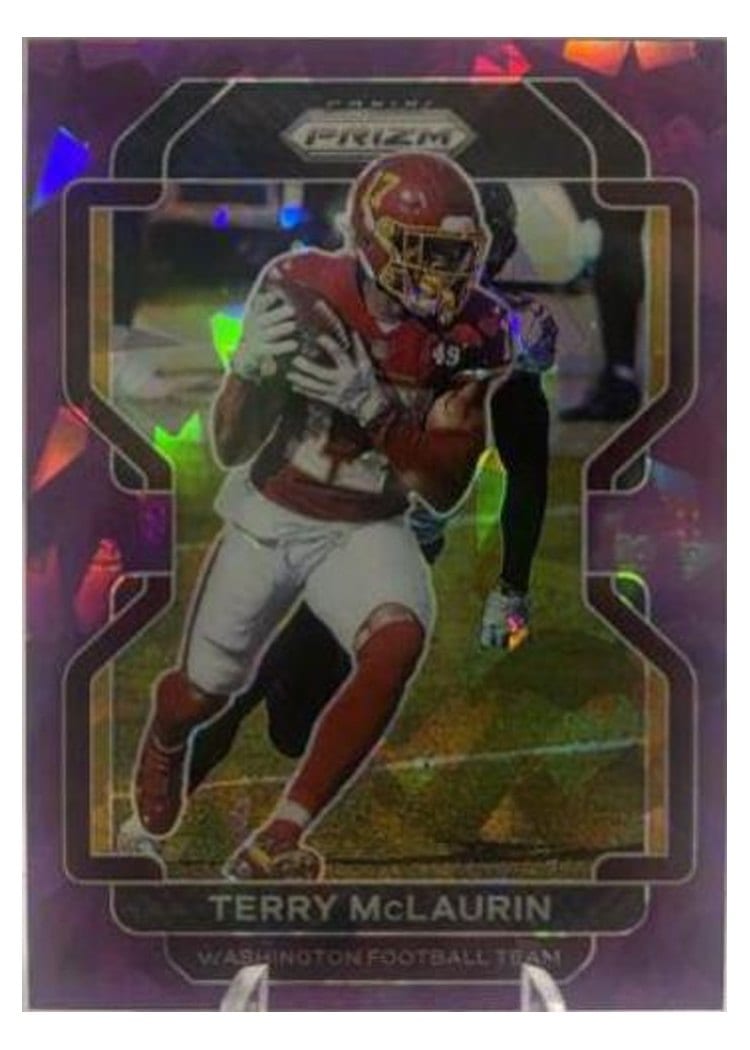 2021 Panini Prizm Base Set Terry McLaurin #208 card