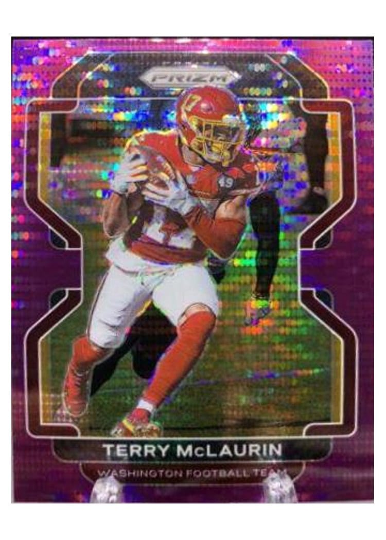 2021 Panini Prizm Base Set Terry McLaurin #208 card