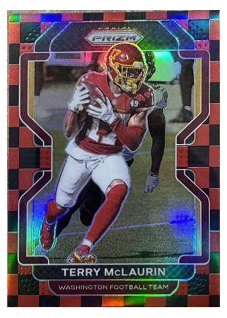 2021 Panini Prizm Base Set Terry McLaurin #208 card