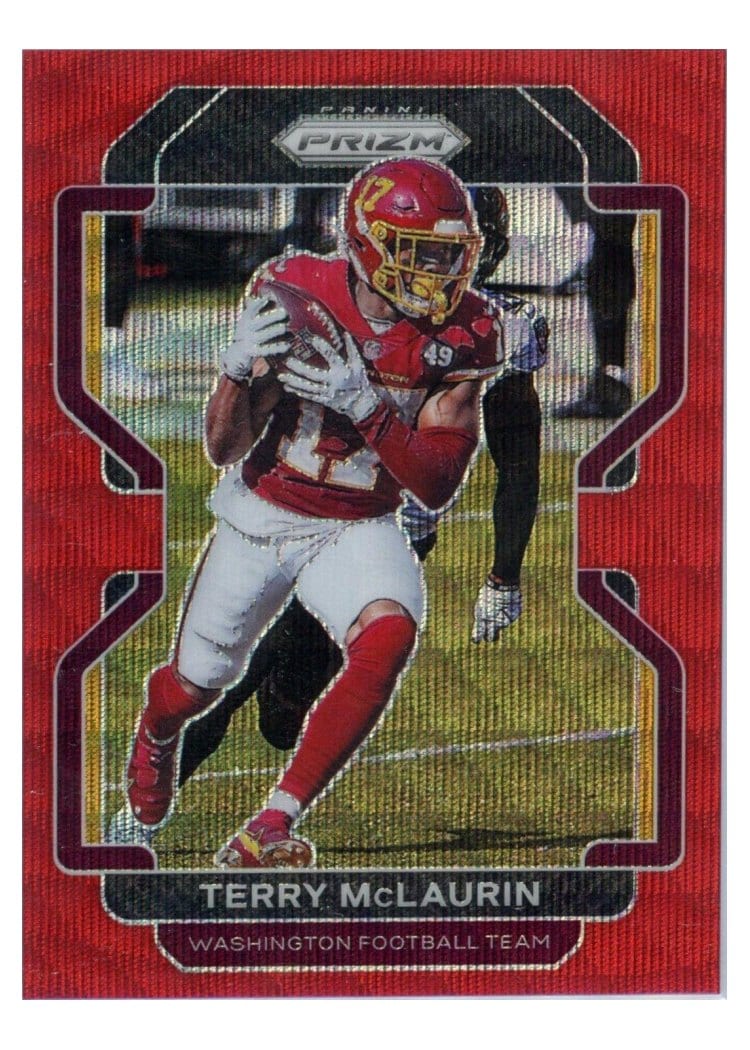 2021 Panini Prizm Base Set Terry McLaurin #208 card