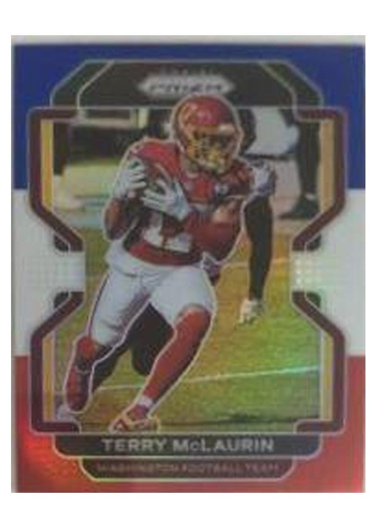2021 Panini Prizm Base Set Terry McLaurin #208 card