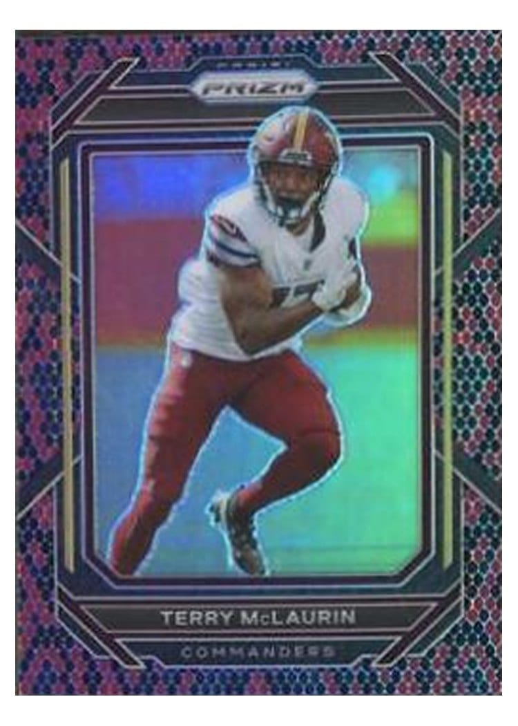 2022 Panini Prizm Base Set Terry McLaurin #294 card