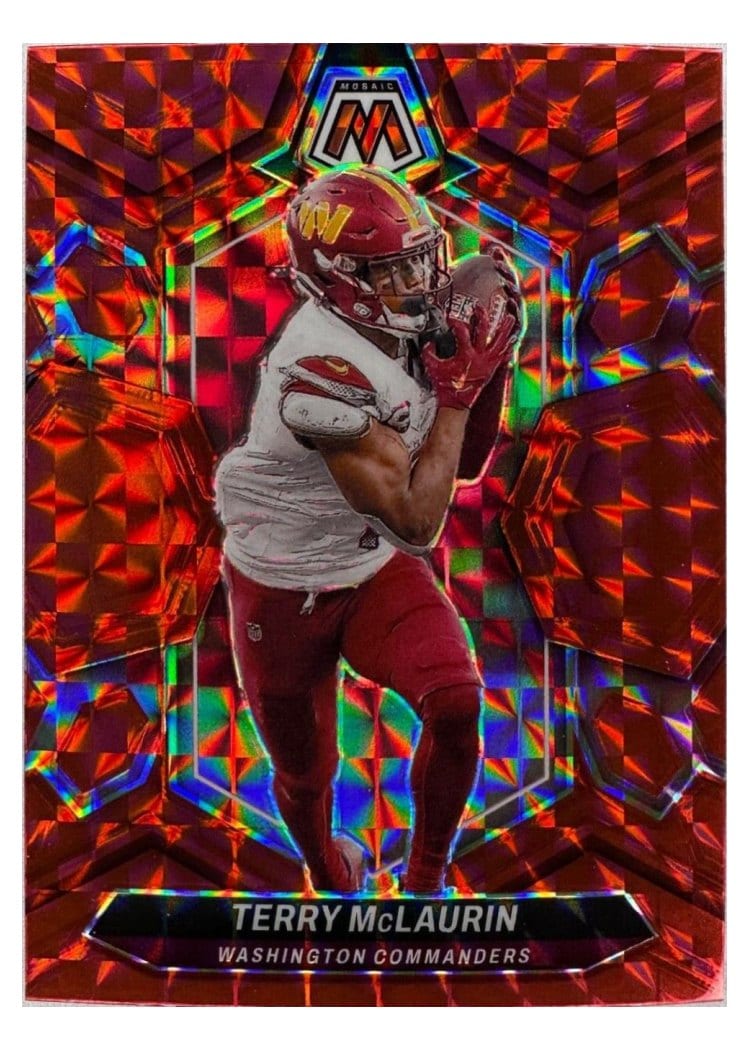 2024 Panini Mosaic Base Set Terry McLaurin #220 card