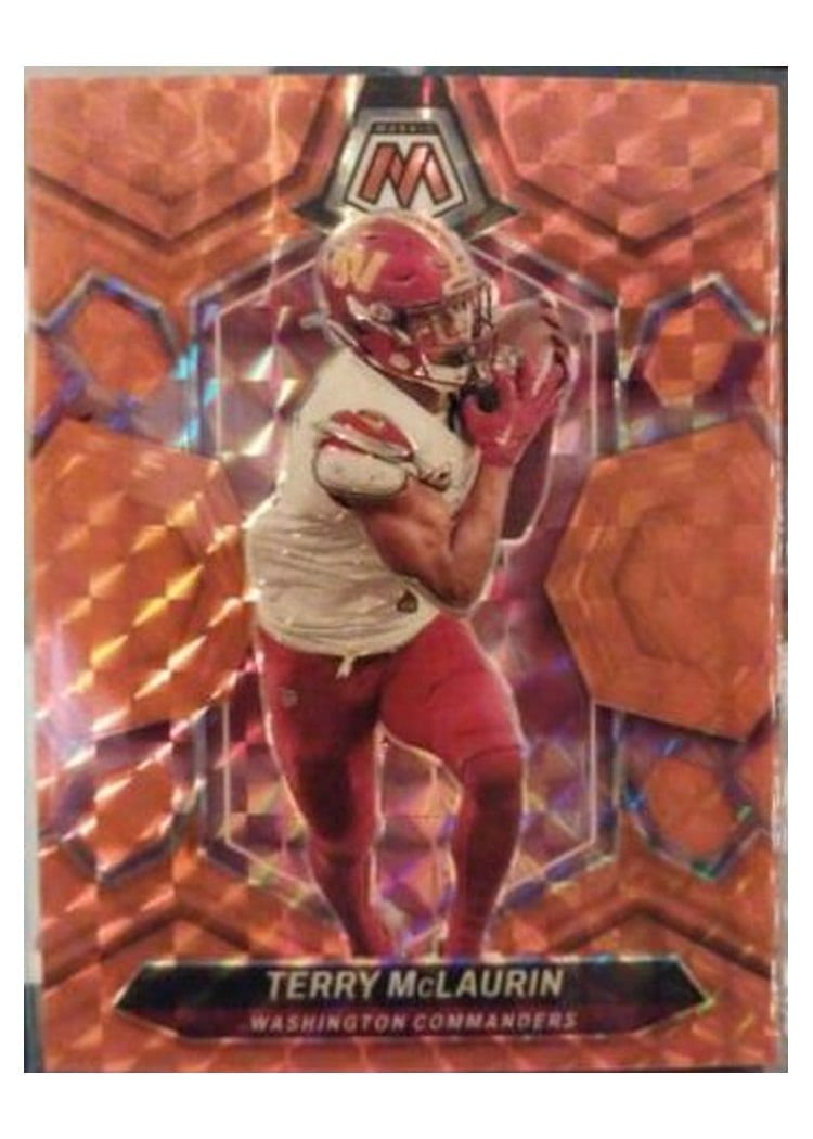 2024 Panini Mosaic Base Set Terry McLaurin #220 card