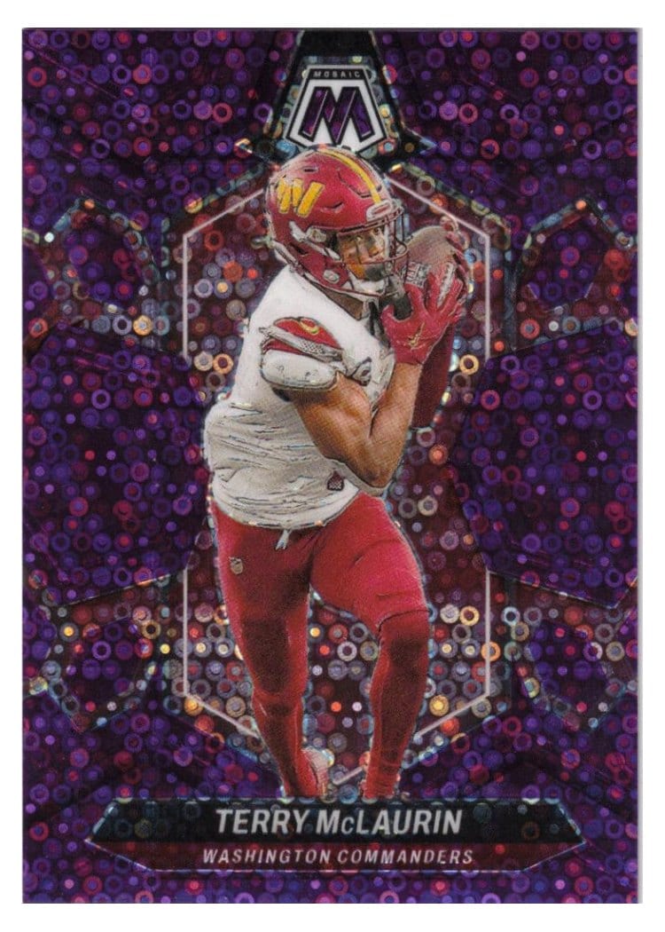 2024 Panini Mosaic Base Set Terry McLaurin #220 card