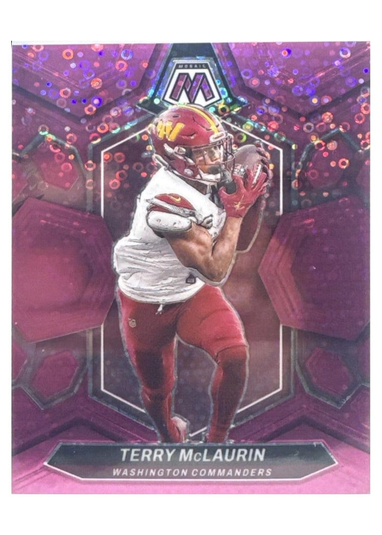 2024 Panini Mosaic Base Set Terry McLaurin #220 card