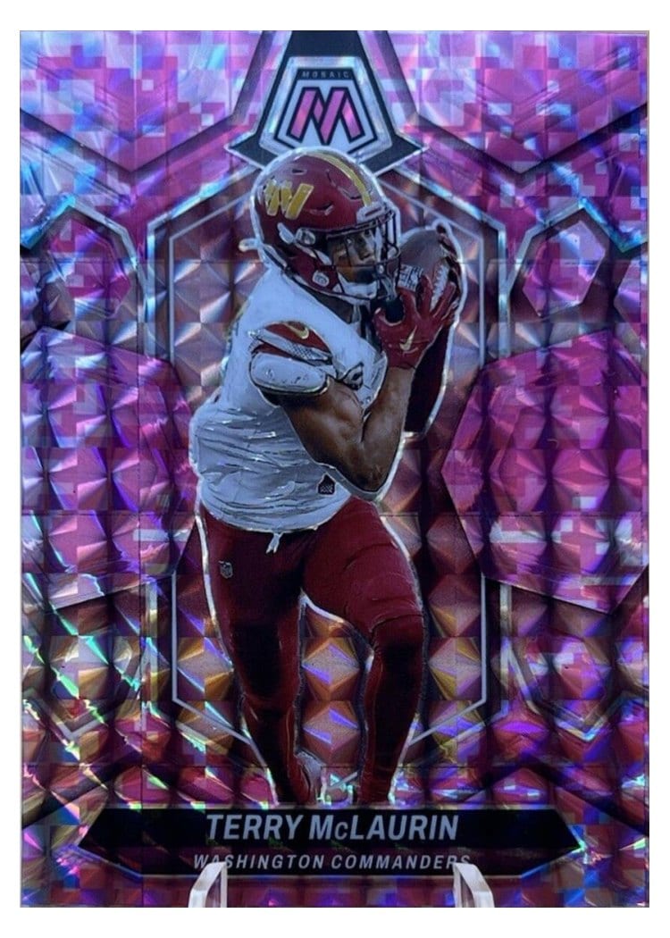 2024 Panini Mosaic Base Set Terry McLaurin #220 card