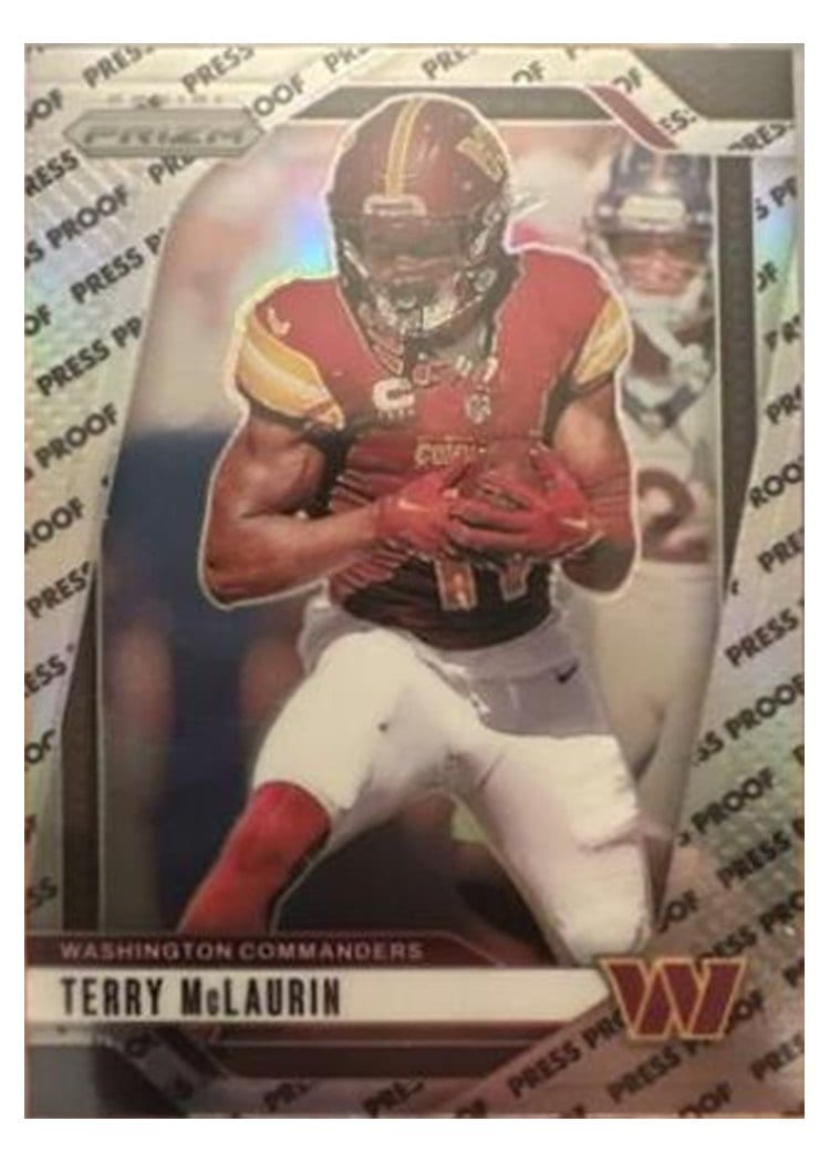 2024 Panini Prizm Base Set Terry McLaurin #289 card