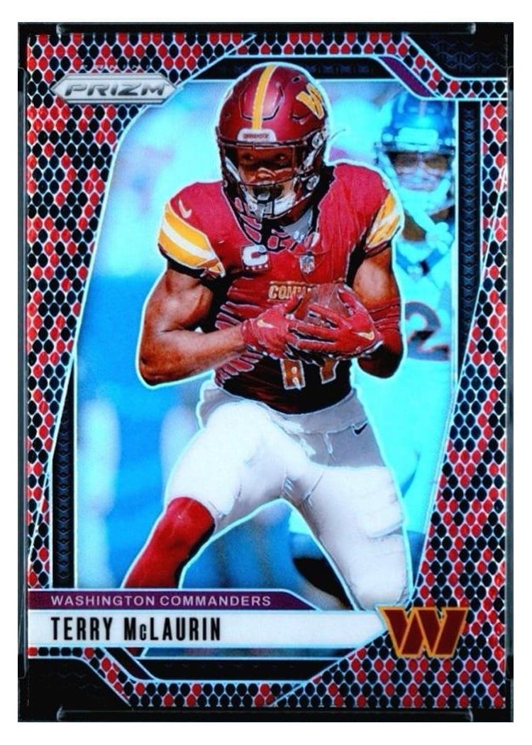 2024 Panini Prizm Base Set Terry McLaurin #289 card