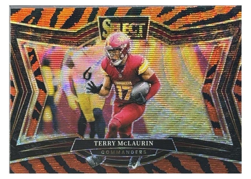 2024 Panini Select Base Set Terry McLaurin #495 card