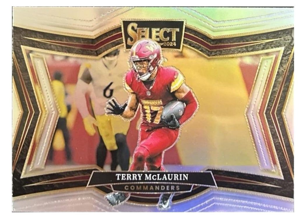 2024 Panini Select Base Set Terry McLaurin #495 card