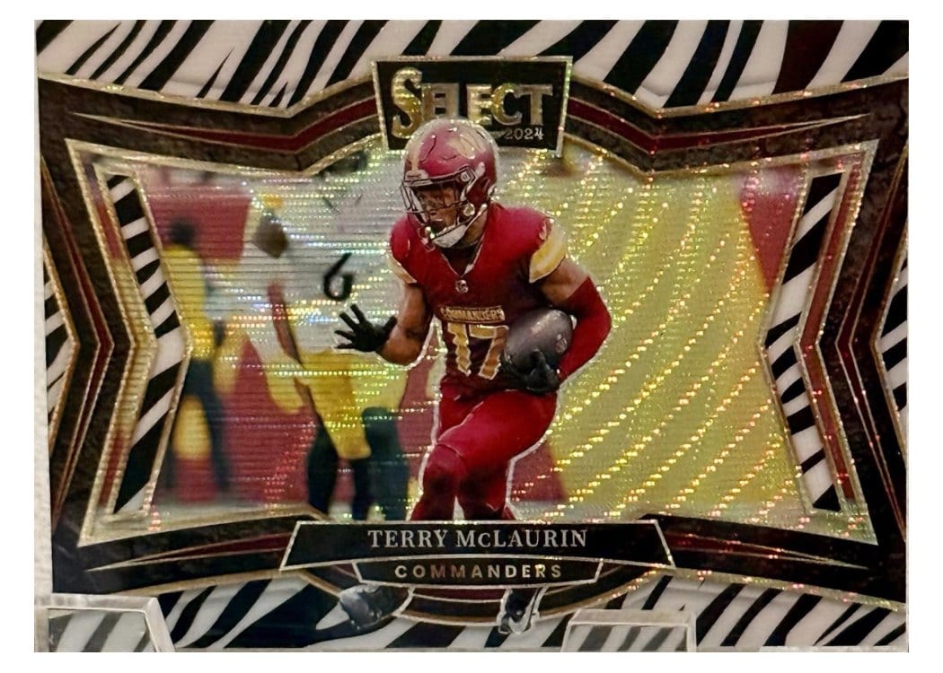 2024 Panini Select Base Set Terry McLaurin #495 card