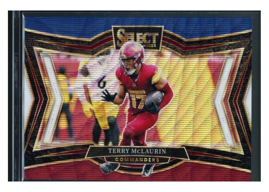 2024 Panini Select Base Set Terry McLaurin #495 card