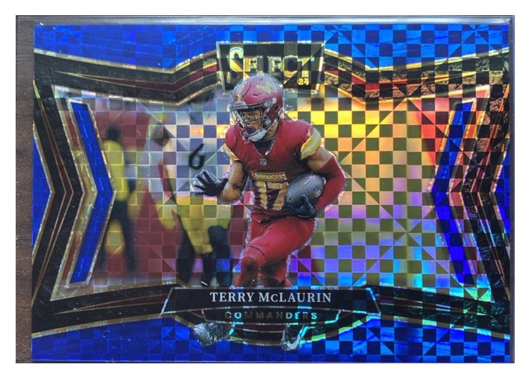 2024 Panini Select Base Set Terry McLaurin #495 card