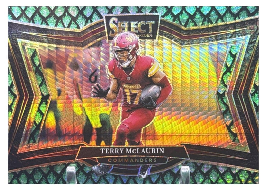 2024 Panini Select Base Set Terry McLaurin #495 card