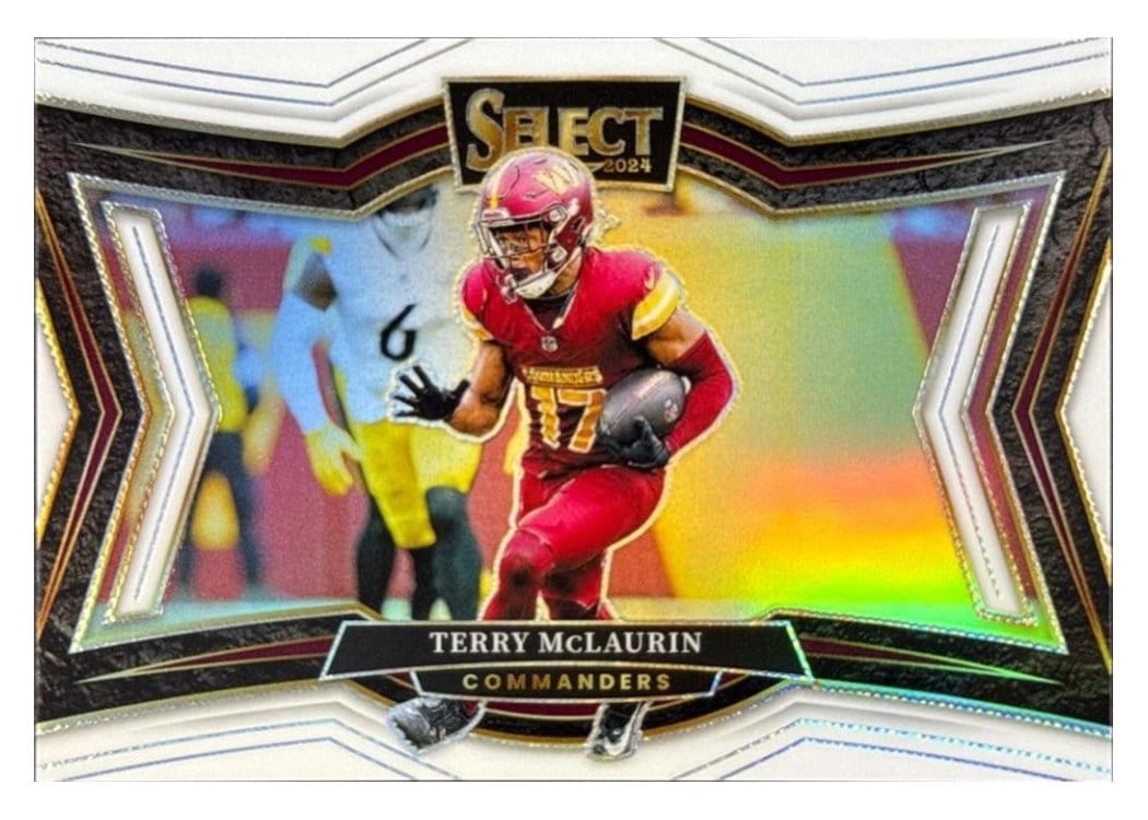 2024 Panini Select Base Set Terry McLaurin #495 card