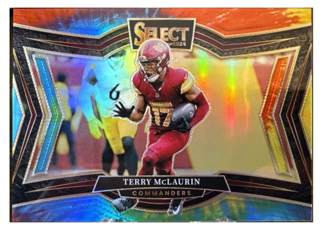 2024 Panini Select Base Set Terry McLaurin #495 card