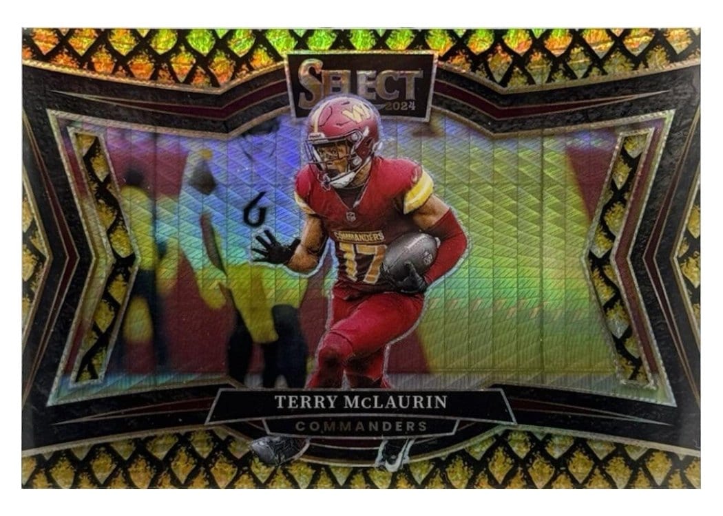 2024 Panini Select Base Set Terry McLaurin #495 card