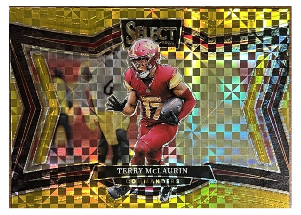 2024 Panini Select Base Set Terry McLaurin #495 card