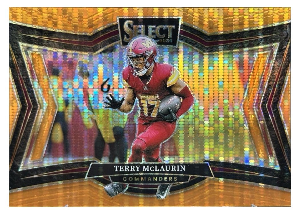 2024 Panini Select Base Set Terry McLaurin #495 card