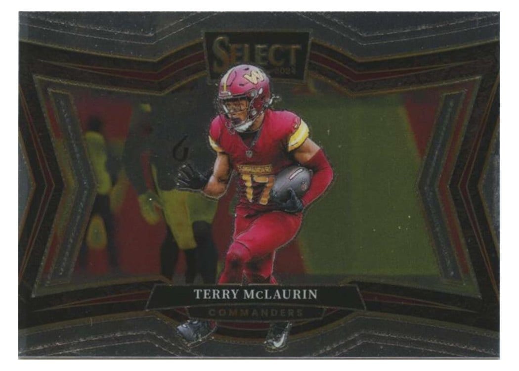 2024 Panini Select Base Set Terry McLaurin #495 card