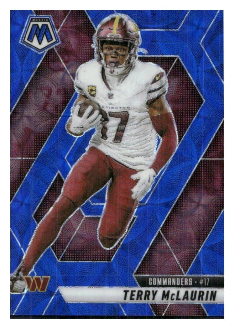 2025 Panini Mosaic Base Set Terry McLaurin #182 card