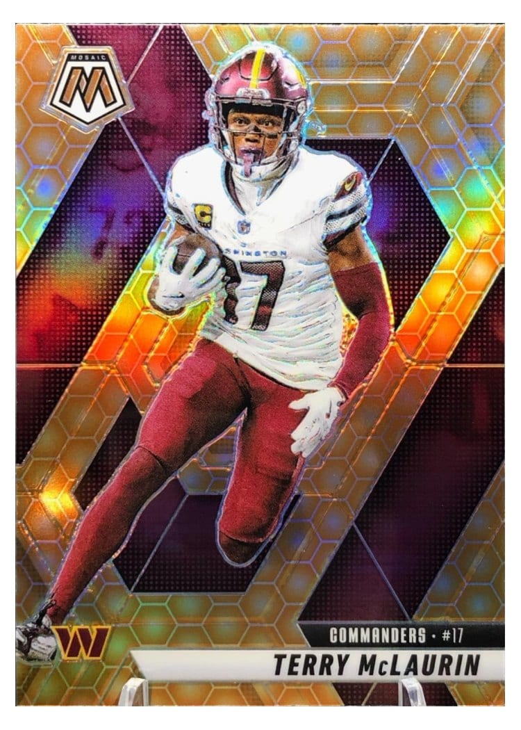2025 Panini Mosaic Base Set Terry McLaurin #182 card