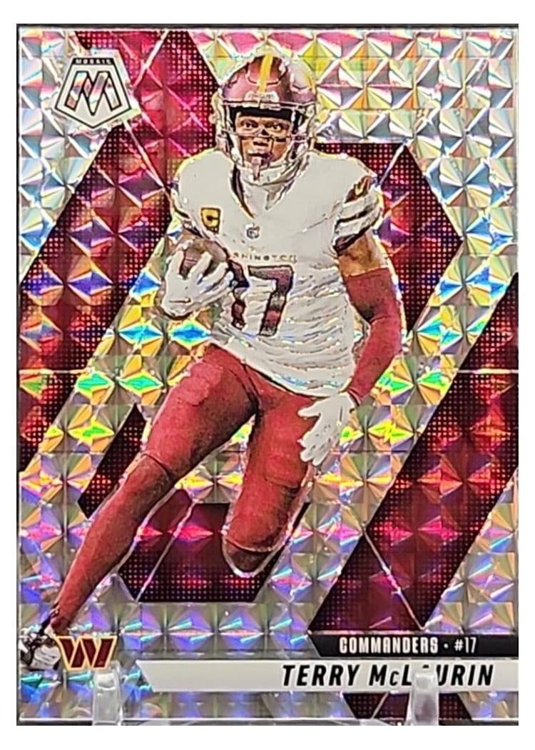 2025 Panini Mosaic Base Set Terry McLaurin #182 card