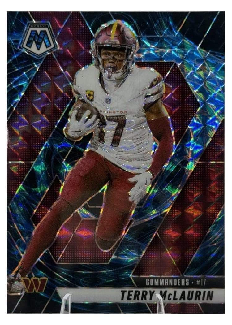 2025 Panini Mosaic Base Set Terry McLaurin #182 card