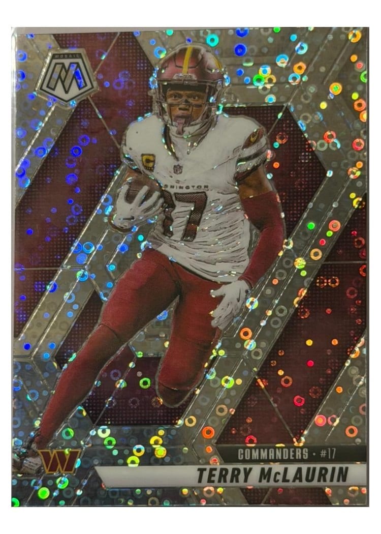 2025 Panini Mosaic Base Set Terry McLaurin #182 card