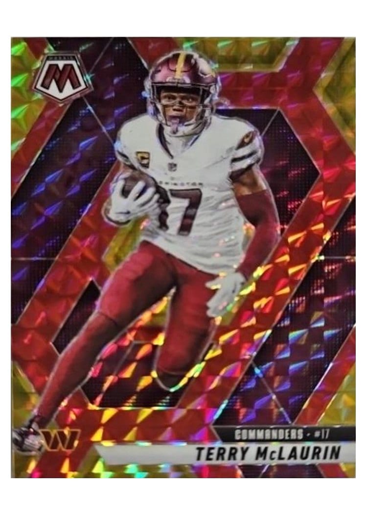 2025 Panini Mosaic Base Set Terry McLaurin #182 card