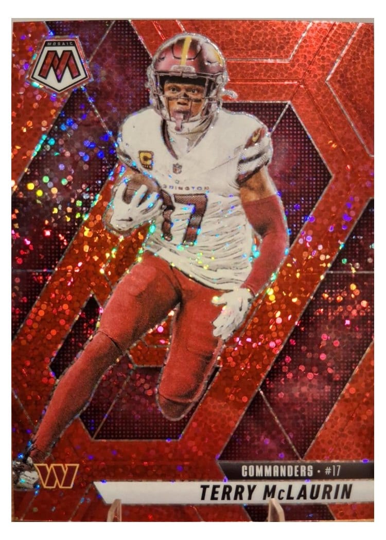 2025 Panini Mosaic Base Set Terry McLaurin #182 card