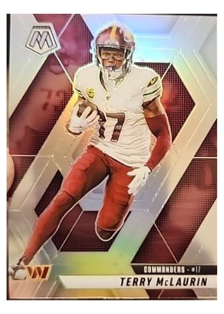 2025 Panini Mosaic Base Set Terry McLaurin #182 card