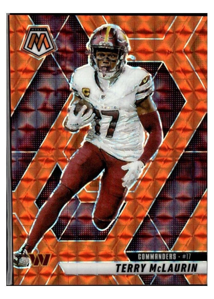 2025 Panini Mosaic Base Set Terry McLaurin #182 card