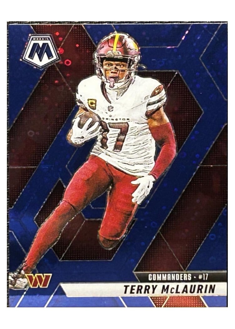 2025 Panini Mosaic Base Set Terry McLaurin #182 card