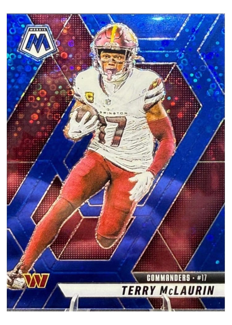 2025 Panini Mosaic Base Set Terry McLaurin #182 card