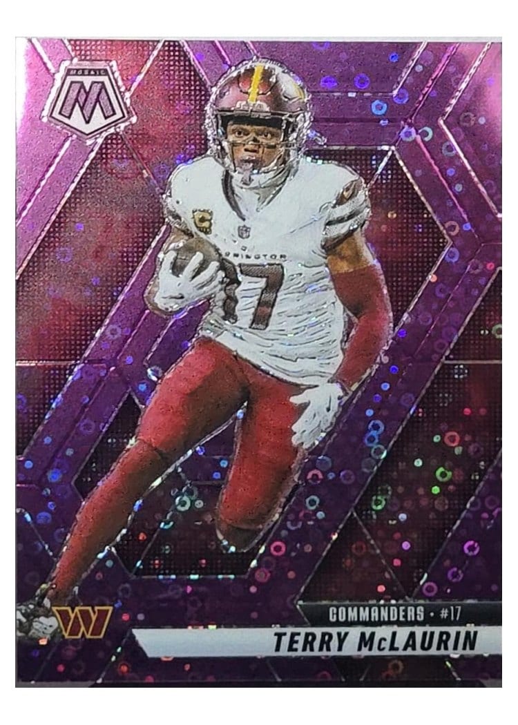 2025 Panini Mosaic Base Set Terry McLaurin #182 card
