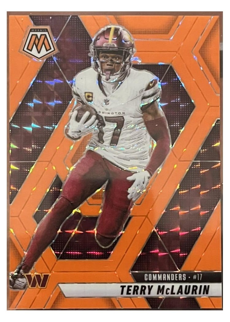 2025 Panini Mosaic Base Set Terry McLaurin #182 card