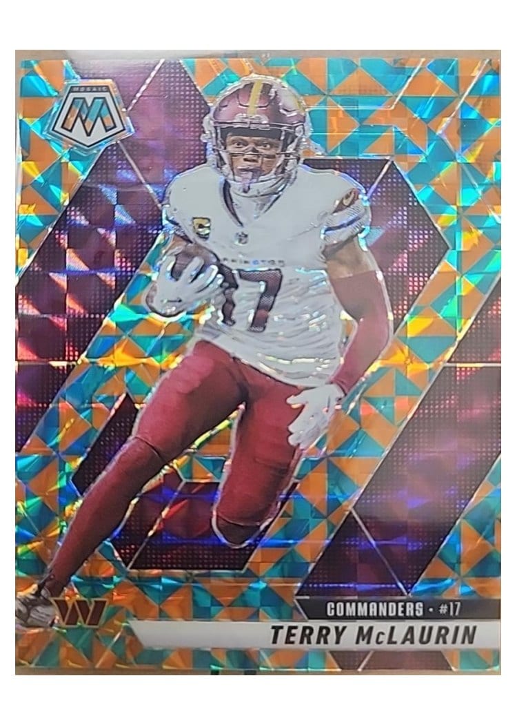2025 Panini Mosaic Base Set Terry McLaurin #182 card