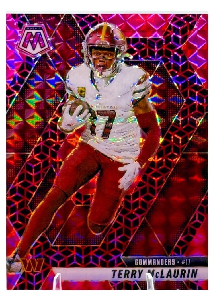 2025 Panini Mosaic Base Set Terry McLaurin #182 card