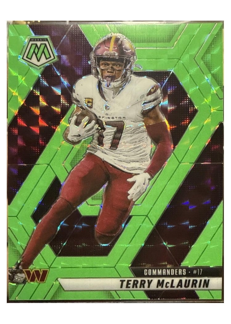 2025 Panini Mosaic Base Set Terry McLaurin #182 card