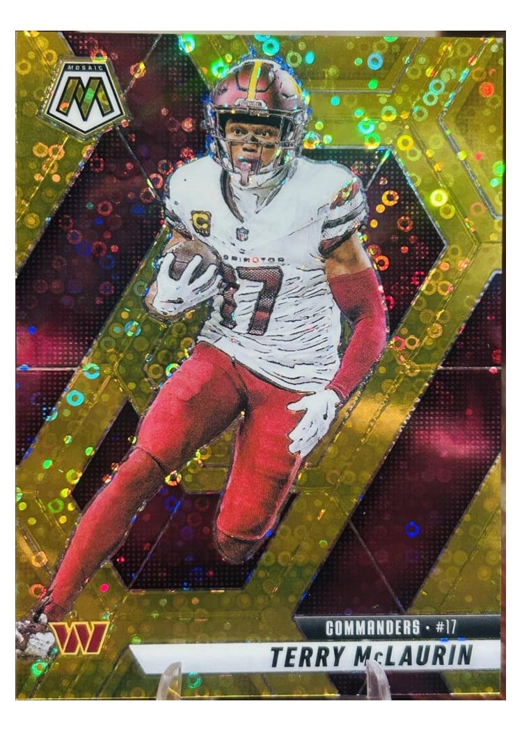 2025 Panini Mosaic Base Set Terry McLaurin #182 card