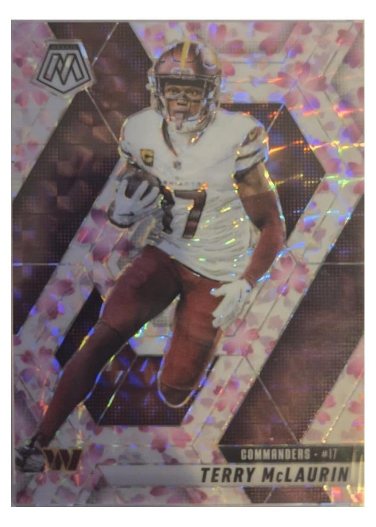 2025 Panini Mosaic Base Set Terry McLaurin #182 card