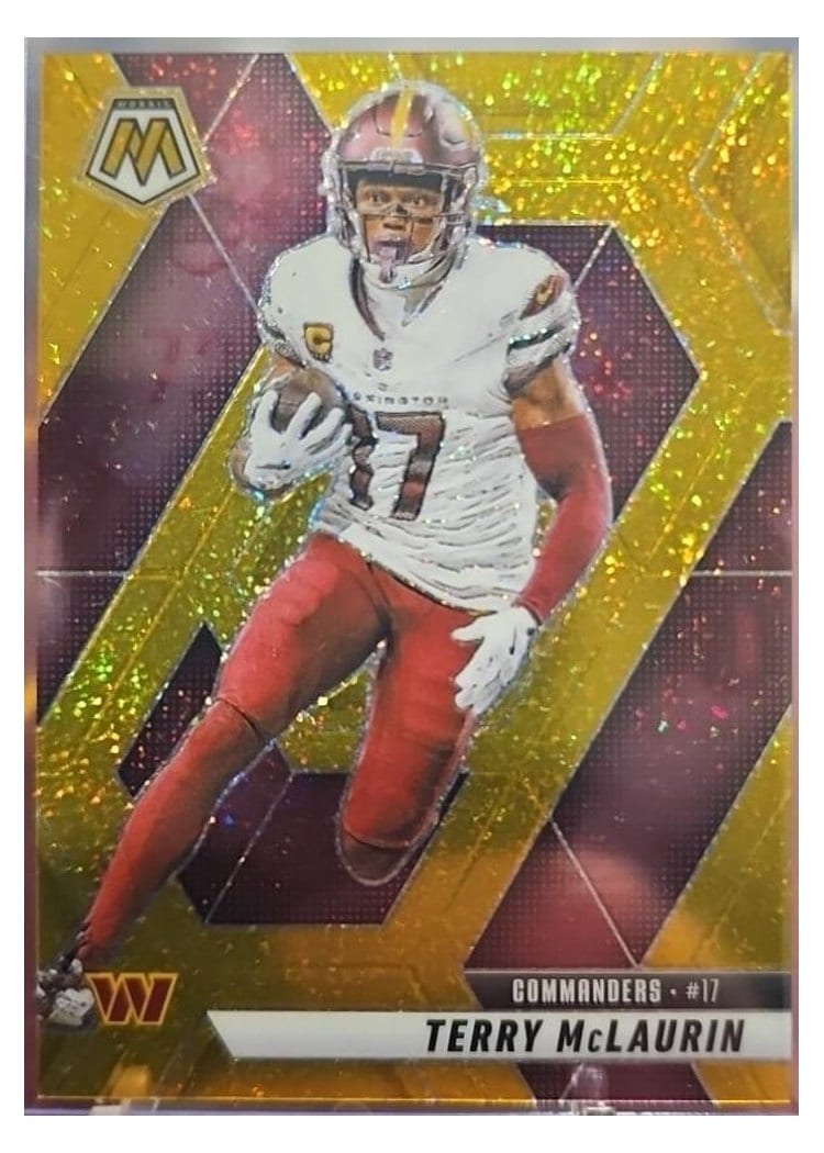 2025 Panini Mosaic Base Set Terry McLaurin #182 card