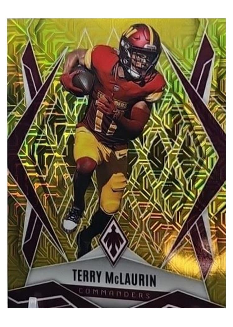 2025 Panini Phoenix Base Set Terry McLaurin #57 card