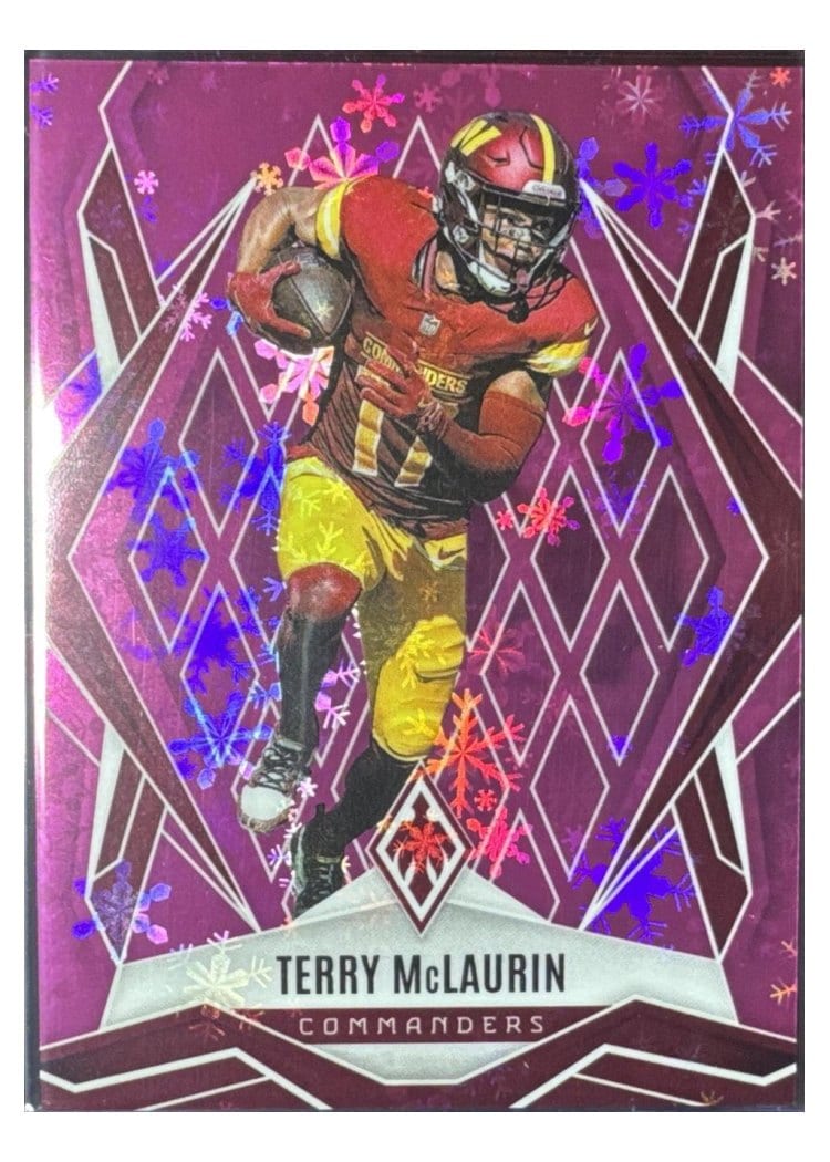 2025 Panini Phoenix Base Set Terry McLaurin Pink Winter #57 card