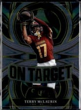 Terry McLaurin 2025 Panini Select On Target card
